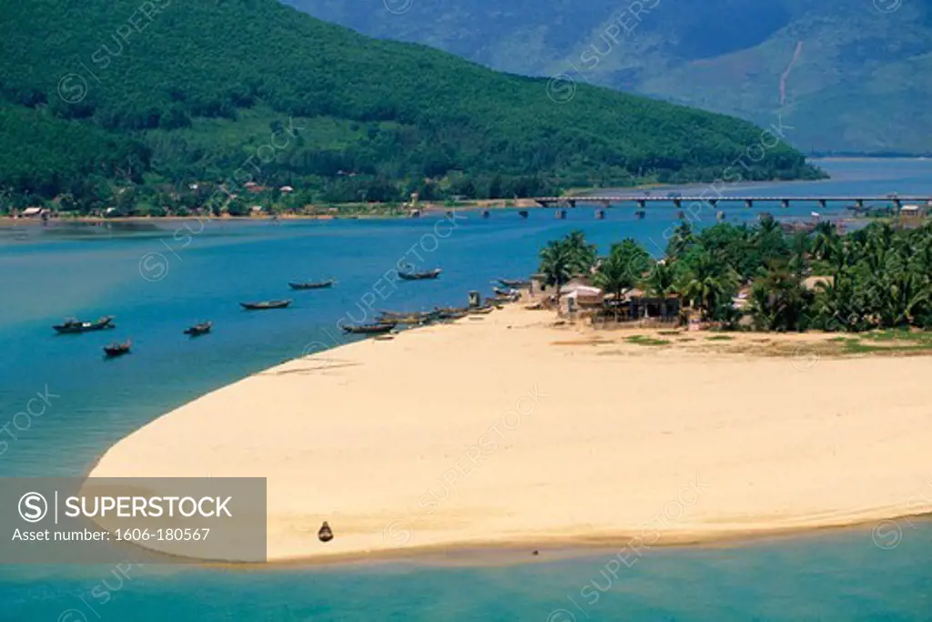 Vietnam Lang Co Island beach