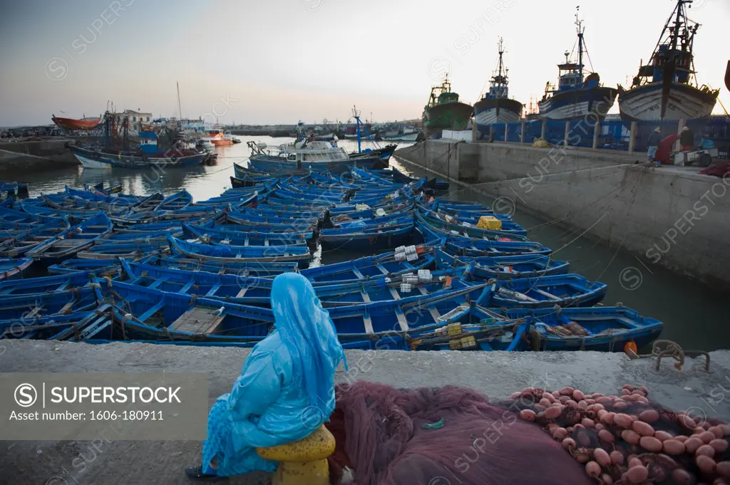 Fishing harbour;Essaouira;Morocco