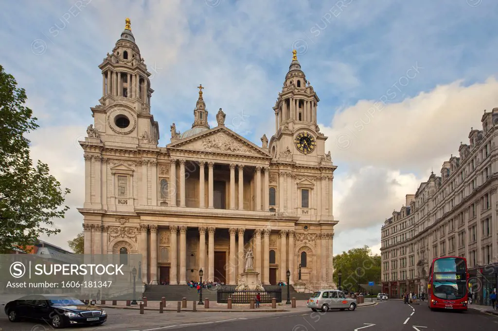 UK, London City, St. Paul Cathedral
