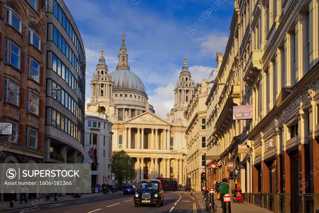 UK, London City, St. Paul Cathedral, Ludhill