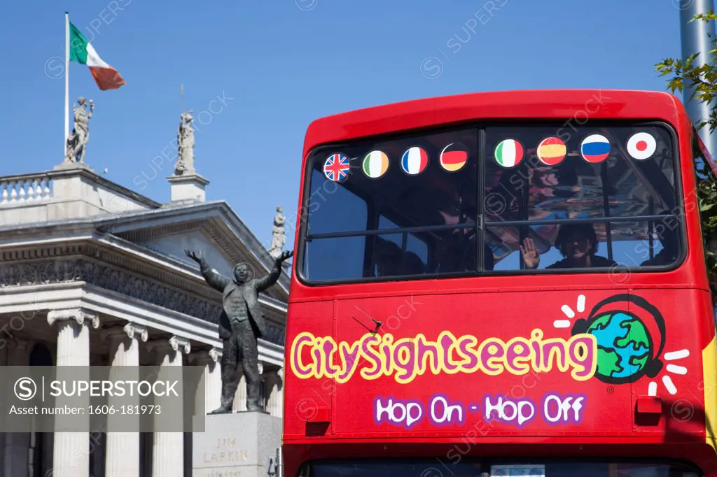 Republic of Ireland,Dublin,City Sightseeing Bus
