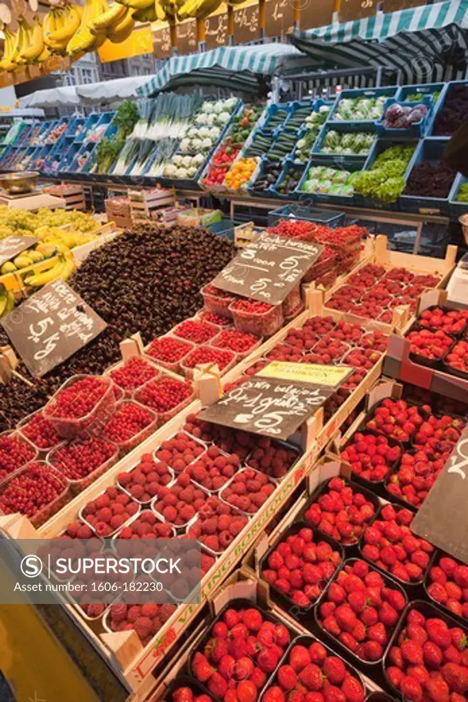 Belgium,Brugge,Market Place,Fruit and Vegetable Market