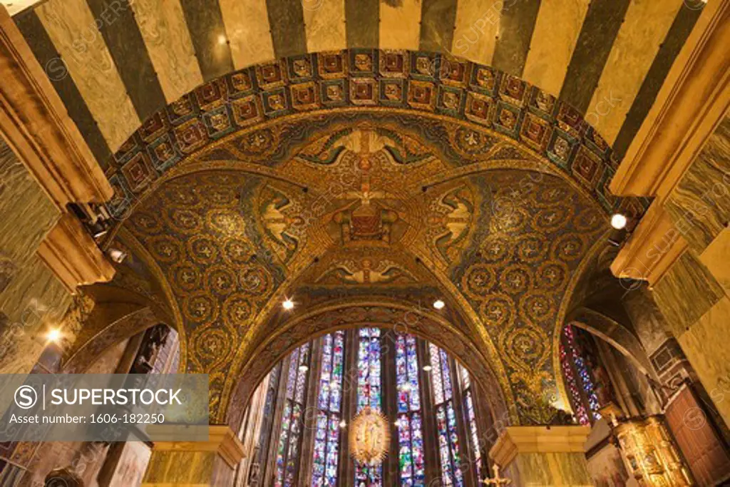 Germany,Aachen,Aachen Cathedral,Interior