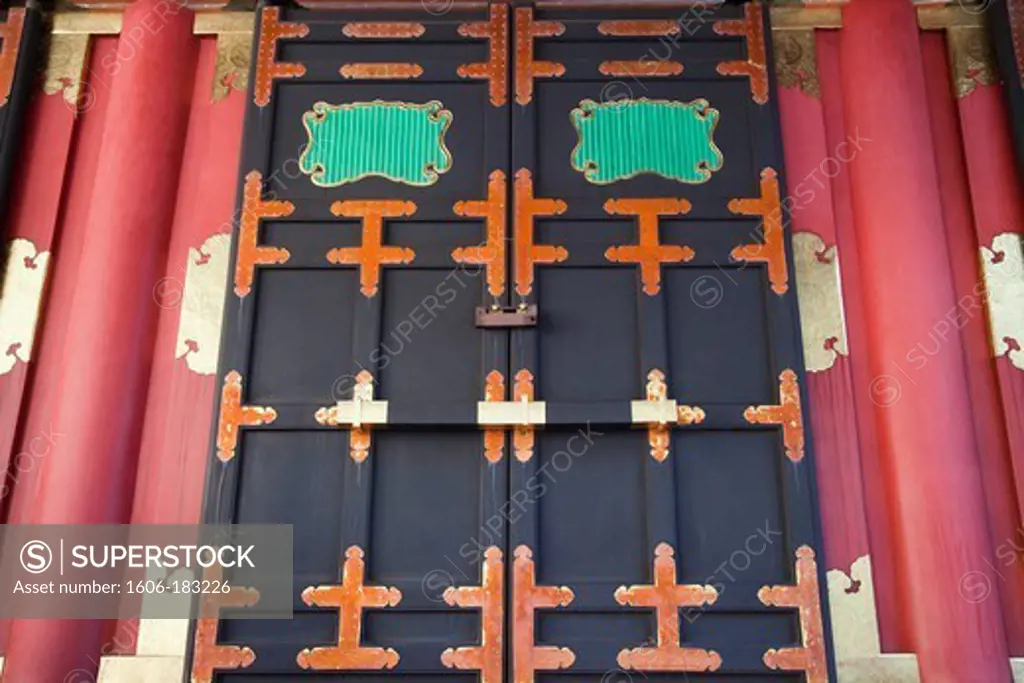 Japan,Nikko,Toshogu Shrine,Door Detail