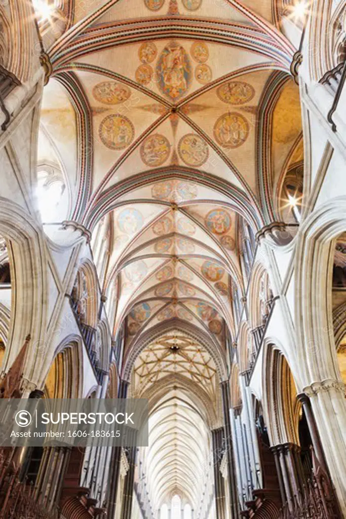 England,Hampshire,Salisbury,Salisbury Cathedral