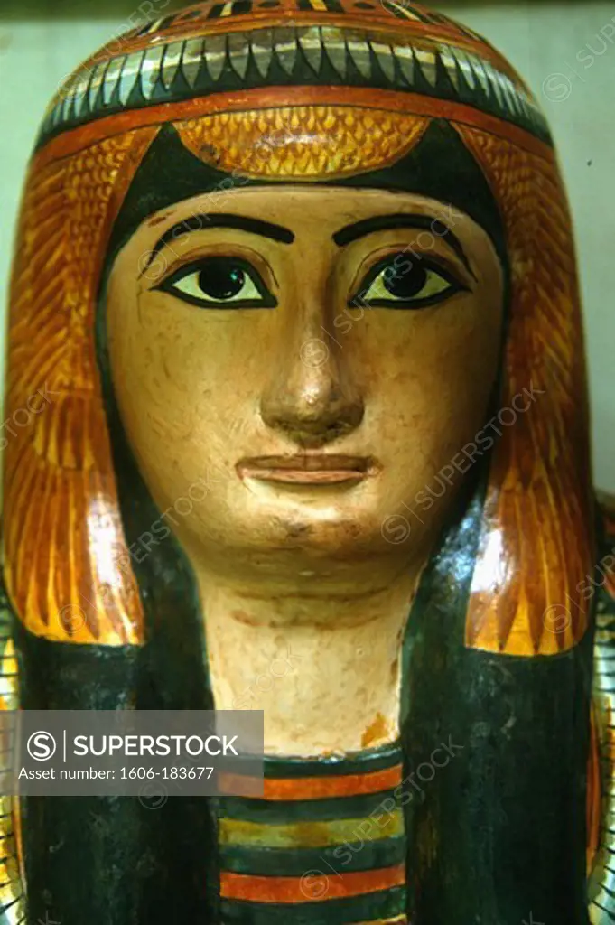 Egypt, Cairo, Egyptian Museum, sarcophagus,
