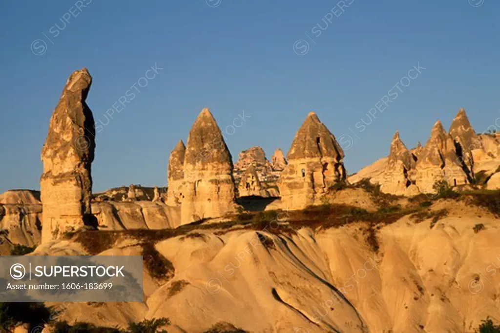 Turkey, Cappadocia, Goreme, scenery,