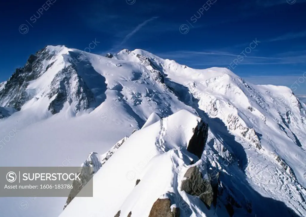 France, Alps, Savoie, Chamonix, Mont Blanc,