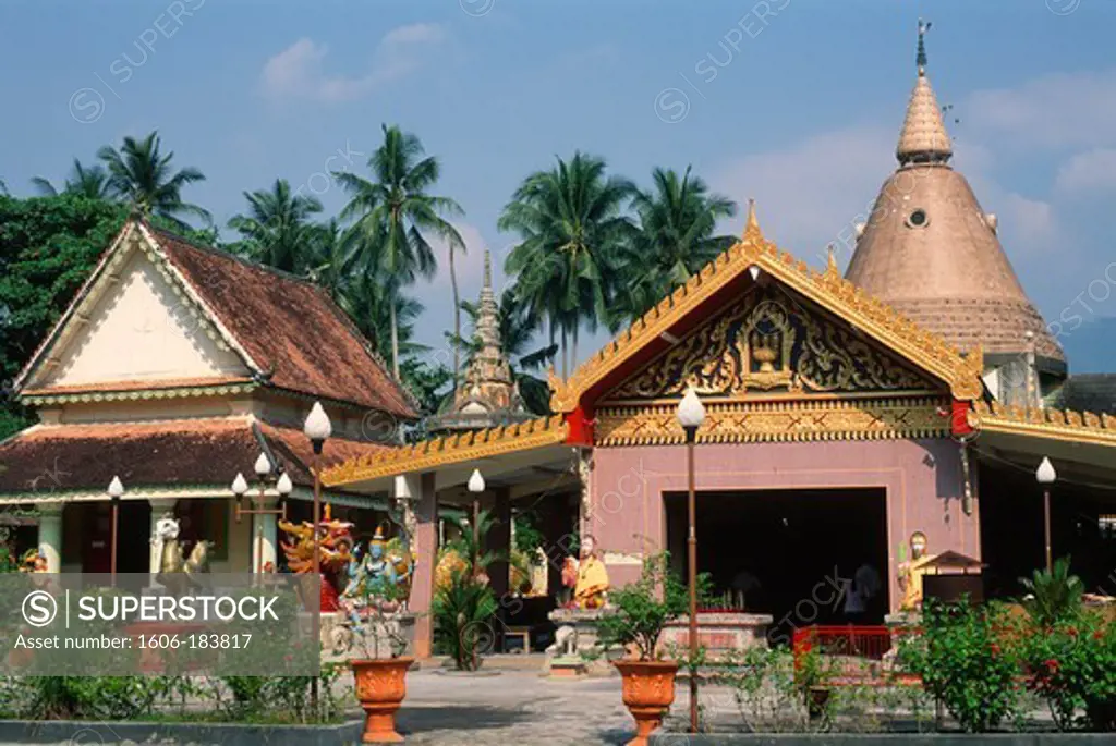 Malaysia, Penang, Buppharam Buddhist Temple,