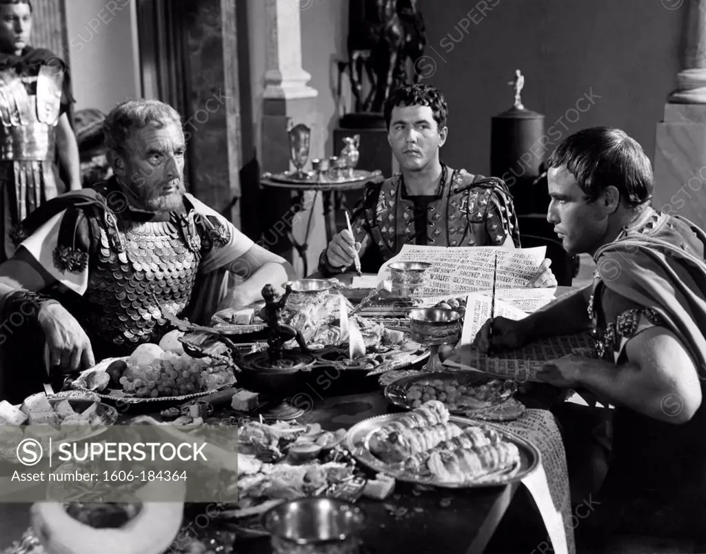 Marlon Brando , Julius Caesar , 1953 directed by Joseph L. Mankiewicz  (Metro-Goldwyn-Mayer Pictures)