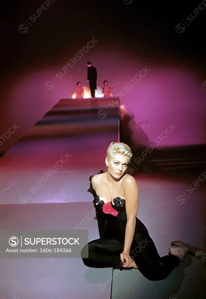 Kim Novak , Pal Joey , 1957 directed by George Sidney (Columbia Pictures)