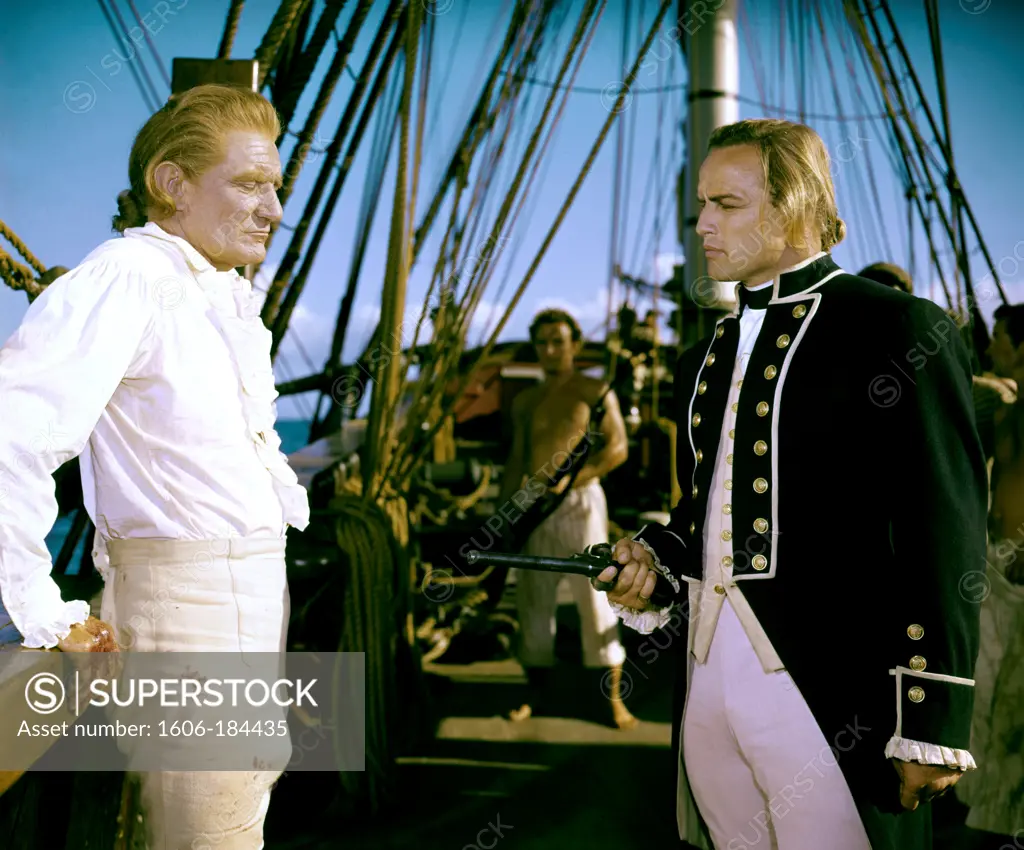 Marlon Brando , Mutiny on the Bounty , 1962 directed by Lewis Milestone  (Metro-Goldwin-Mayer Pictures)