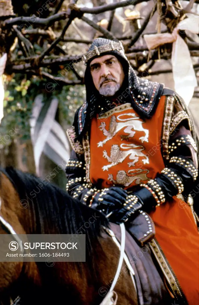Sean Connery , Robin Hood : Prince of Thieves , 1991 directed by Kevin Reynolds (Warner Bros. Pictures , Morgan C)