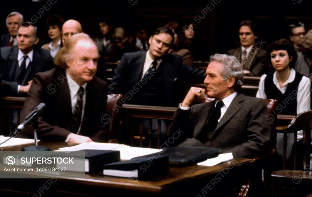 Jack Warden and Paul Newman , The Verdict ,1982 directed by Sidney Lumet (Twentieth Century Fox Film Corpr)