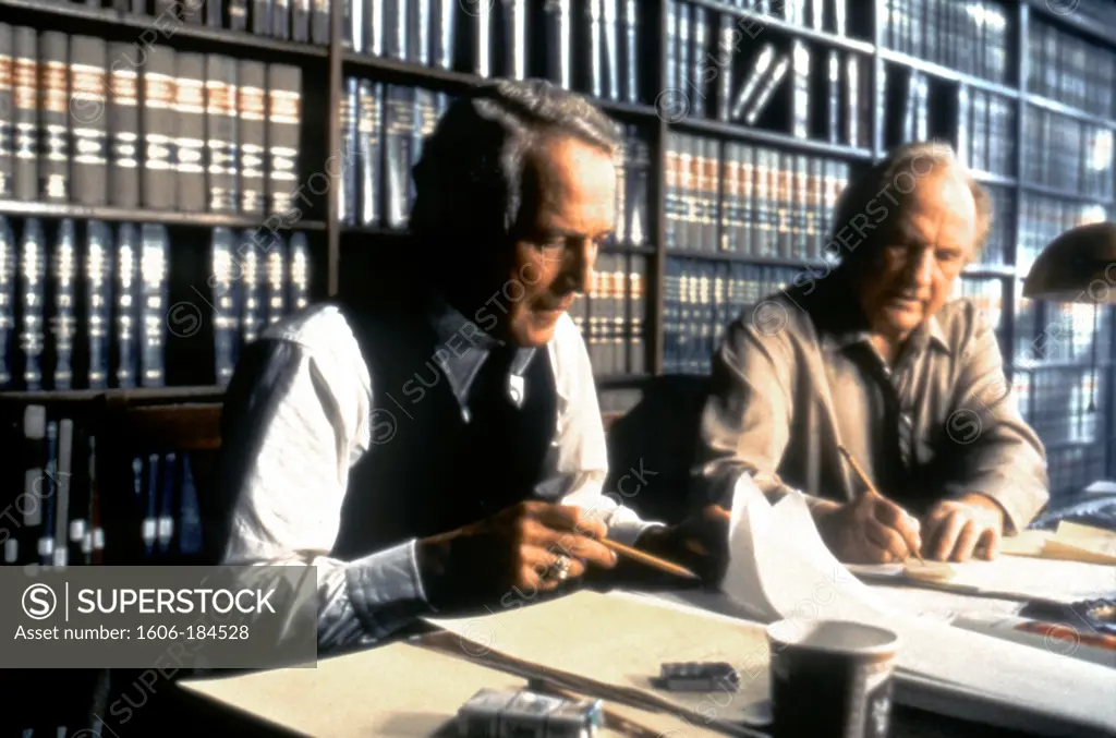 Paul Newman and Jack Warden , The Verdict ,1982 directed by Sidney Lumet (Twentieth Century Fox Film Corpr)