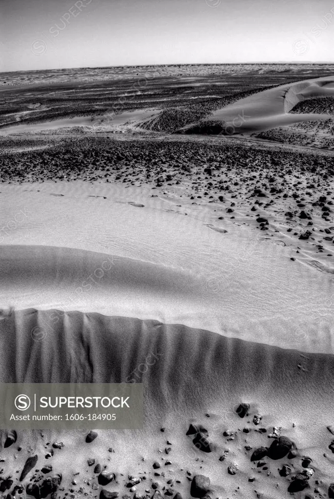 Erg Chigaga sand dune, Sahara Desert, Morocco, Africa