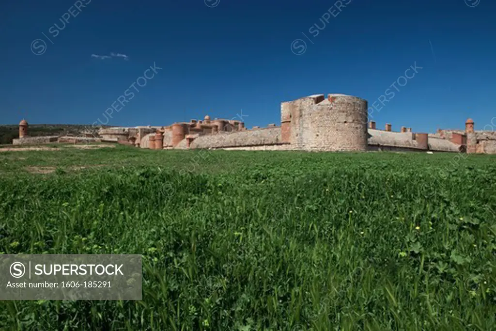Salses Fortress,Salses -le-Chateau, Eastern Pyrenees,France,Languedoc-Roussillon