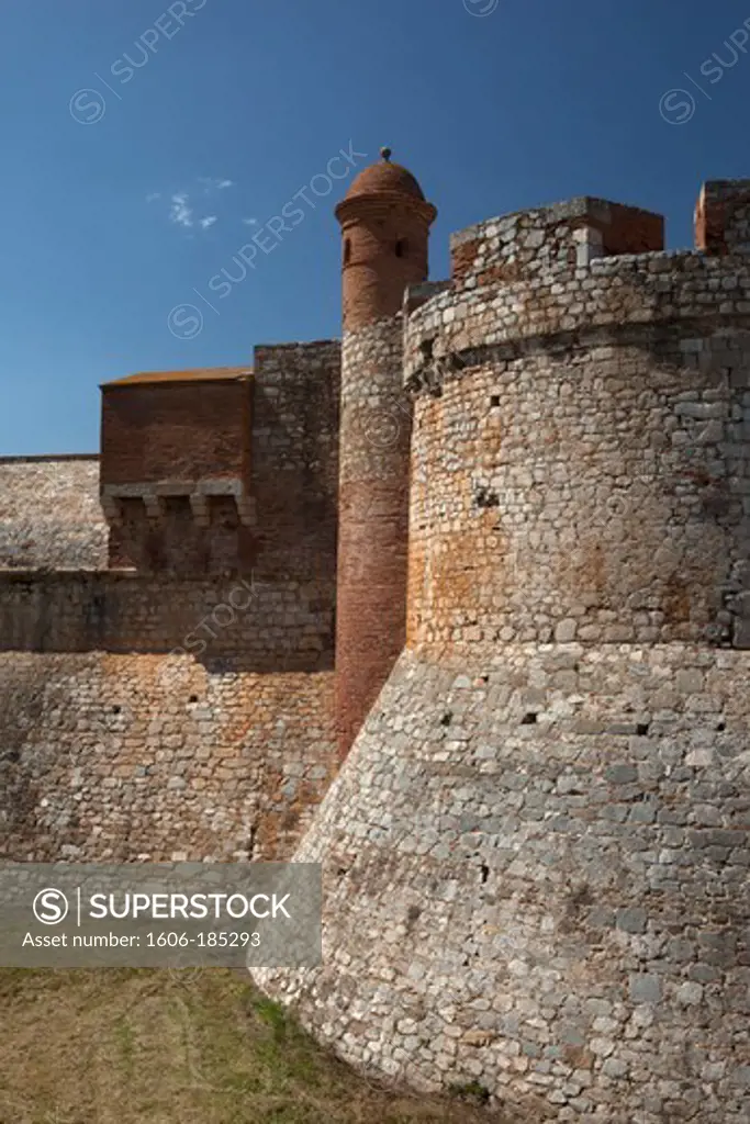 Salses Fortress,Salses -le-Chateau, Eastern Pyrenees,France,Languedoc-Roussillon