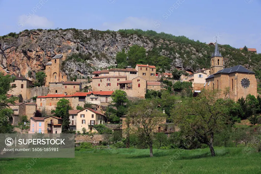 France, Aveyron (12), labeled Village Peyre Most Beautiful Villages In France,