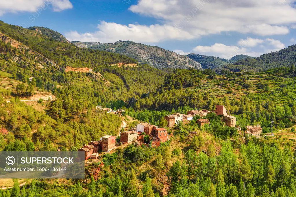 Spain  Aragon  , Teruel Province Maestrazgo Region , Puertomingalvo Village