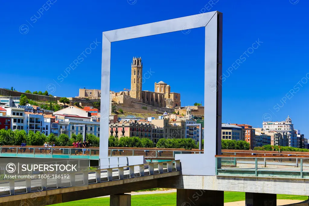 Spain , Catalonia ,Lerida City , La Seu Cathedral