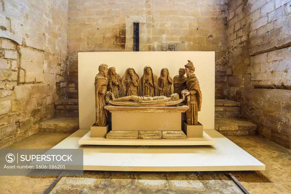 Spain , Catalonia , Royal Cisterciens Monastery of Vallbona de les  Monges ,Inside  Church , XII century
