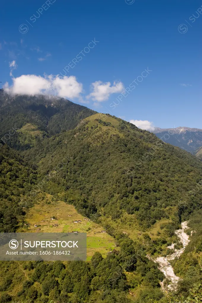 Monpa village;West Kameng;Arunachal Pradesh;India