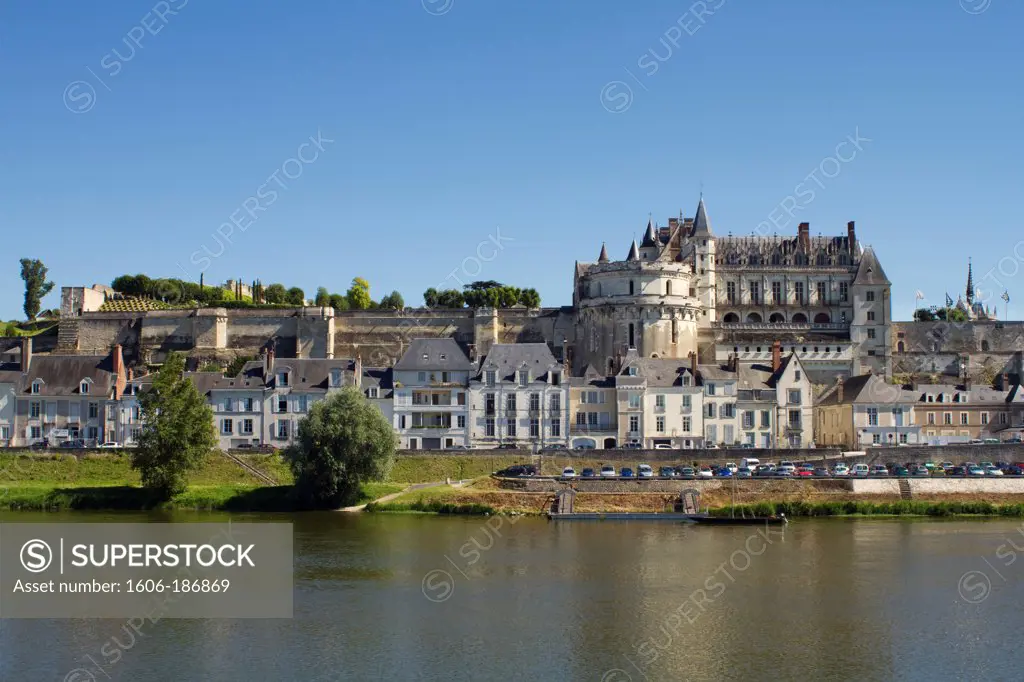 France, Indre-et-Loire, Loire valley listed as World Heritage by UNESCO, Amboise, the castle