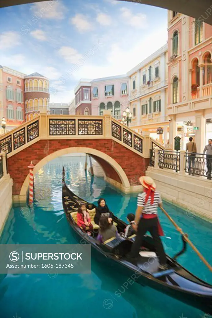 China,Macau,The Venetian Macao Hotel and Casino,The Grand Shopping Canal