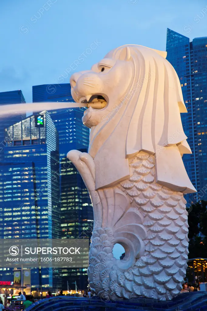 Singapore,Merlion Statue