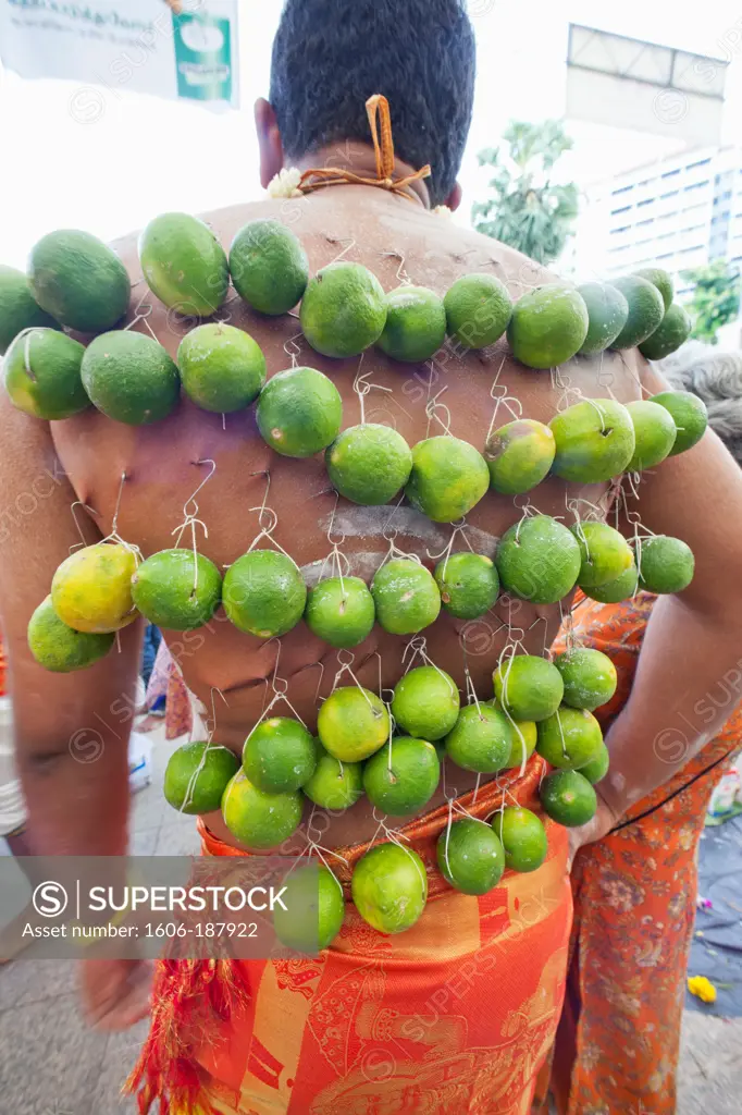 Singapore,Little India,Sri Srinivasa Perumal Temple,Thaipusam Festival Particpant