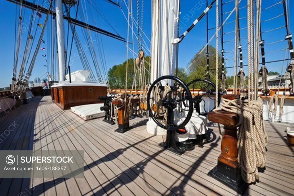 England,London,Greenwich,Cutty Sark,Ship's Masts