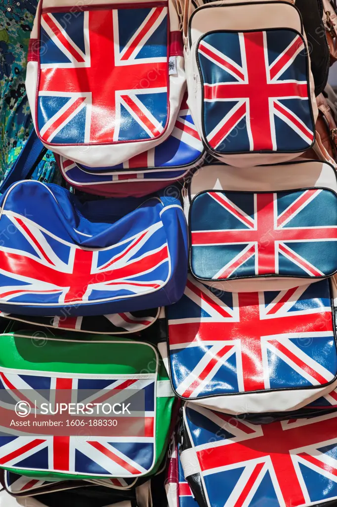 England,London,Camden,Camden Lock Market,Souvenir Bags