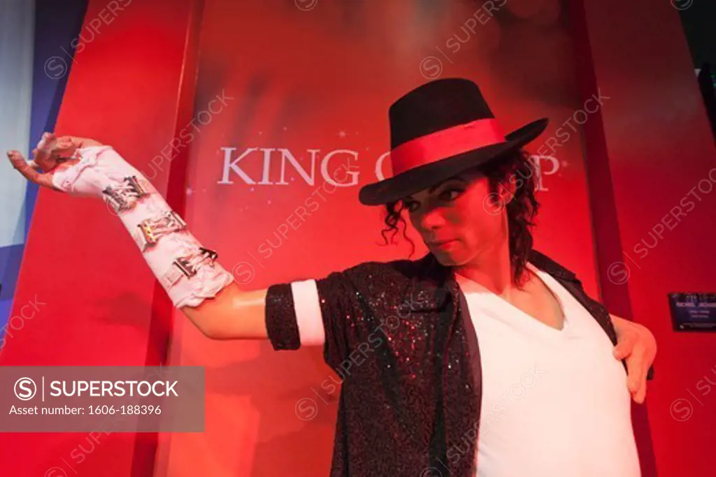 England,London,Madame Tussauds,Waxwork Display of Michael Jackson