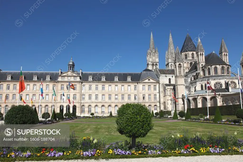 France, Normandy, Basse-Normandie, Calvados, Caen, abbaye aux Hommes