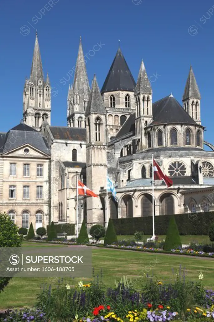 France, Normandy, Basse-Normandie, Calvados, Caen, abbaye aux Hommes, saint Etienne church