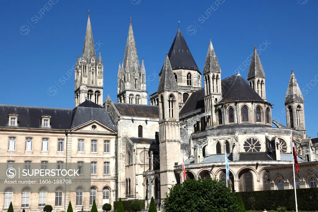 France, Normandy, Basse-Normandie, Calvados, Caen, abbaye aux Hommes, saint Etienne church