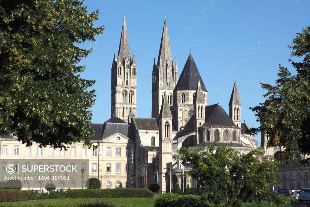 France, Normandy, Basse-Normandie, Calvados, Caen, Abbaye aux Hommes