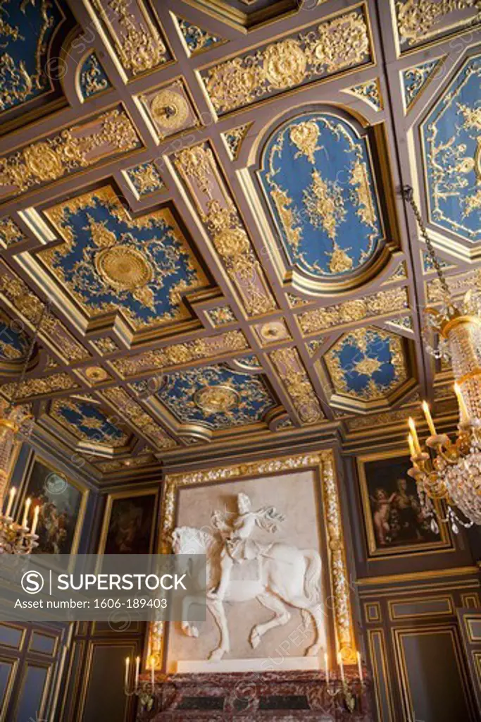 France, Ile-de-France, Fontainebleau, Chateau de Fontainebleau, The Second Saint-Louis Room