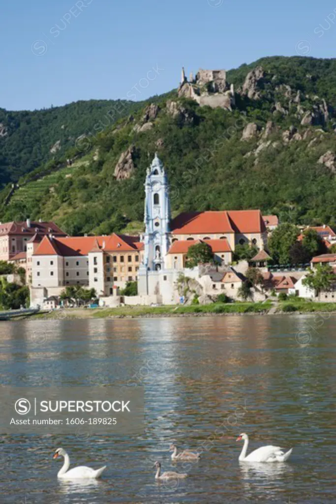 Austria, Wachau, Durnstein and The Danube River