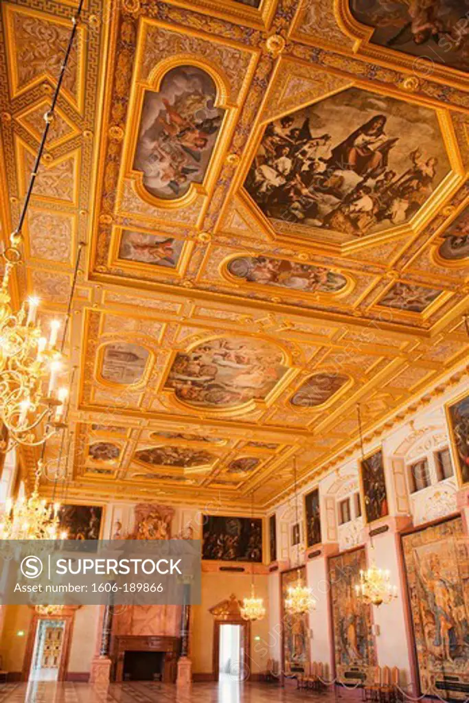 Germany, Bavaria, Munich, Munich Residence Museum, The Emperors Hall