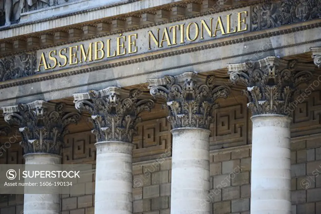 National Assembly in Paris,France,Europe