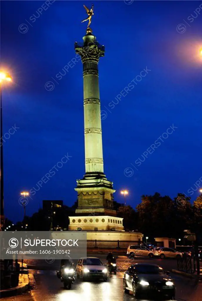 Place de la Bastille with the July Column