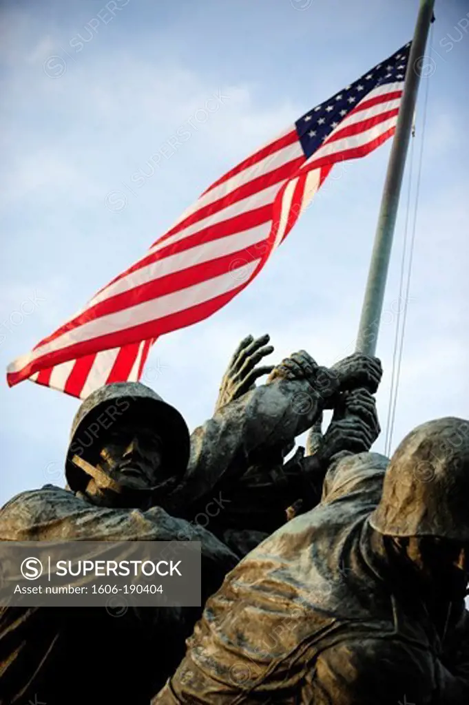 US Marine Corps Memorial (Iwo Jima Memorial),Washington DC,United States,USA