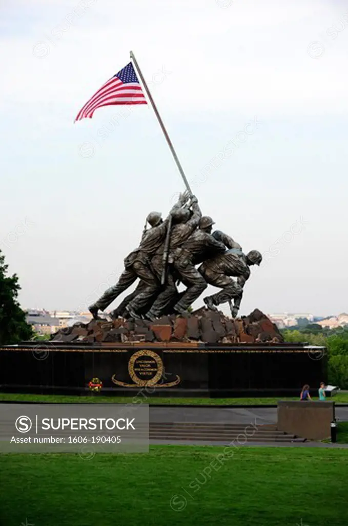 US Marine Corps Memorial (Iwo Jima Memorial),Washington DC,United States,USA