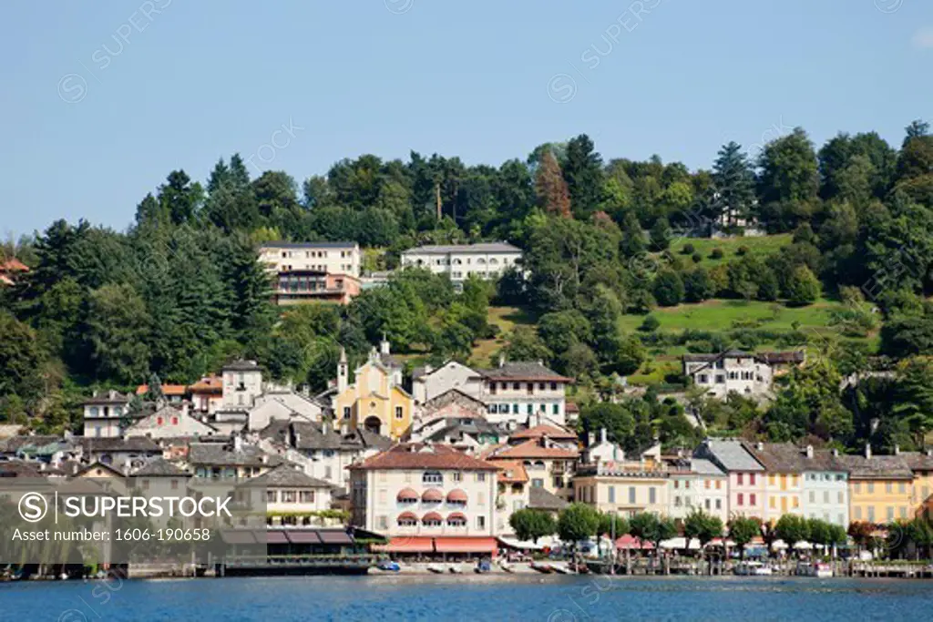 Italy, Piedmont, Lake Orta, Orta Town