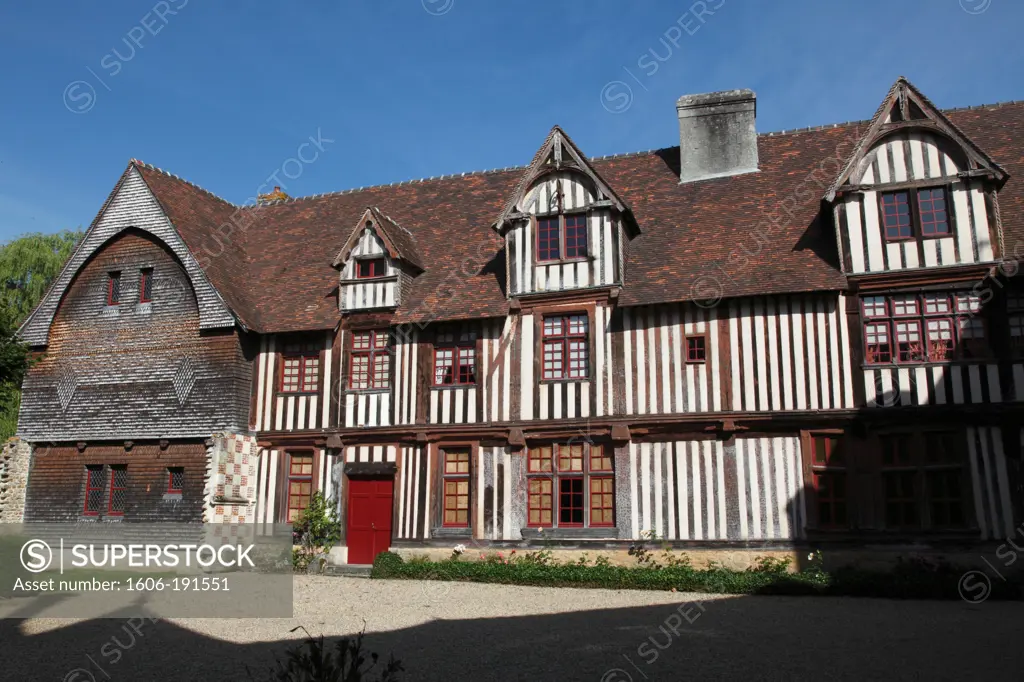 France, Normandy, Basse normandie, Calvados, Saint-Germain-de-Livet castle