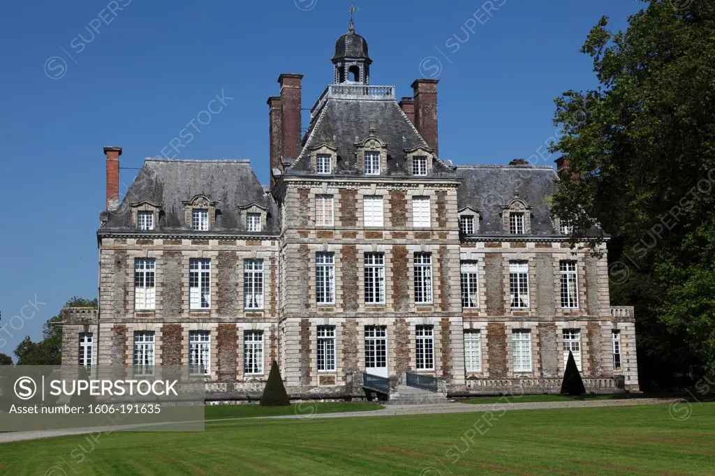 France, Normandy, Basse normandie, calvados, Balleroy castle