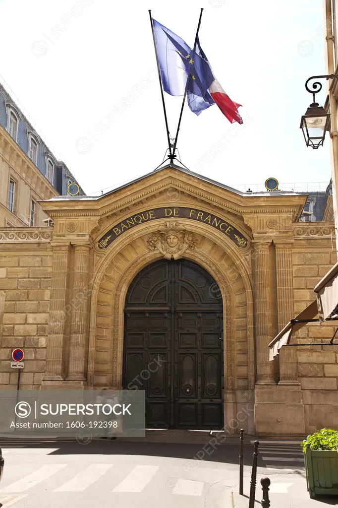 France, Paris, French Central Bank