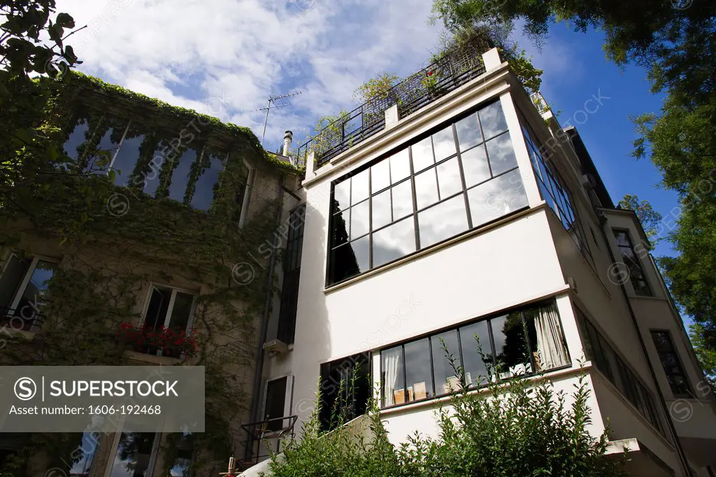 France, Paris (14Eme Arr), Montsouris Villa, Le Corbusier Building